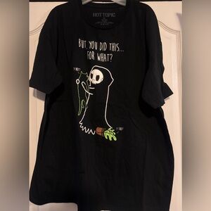 Hot Topic Reaper Cat T-shirt